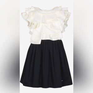 NEW Jessie And James London Girls Glissage Dress in Navy 14Y